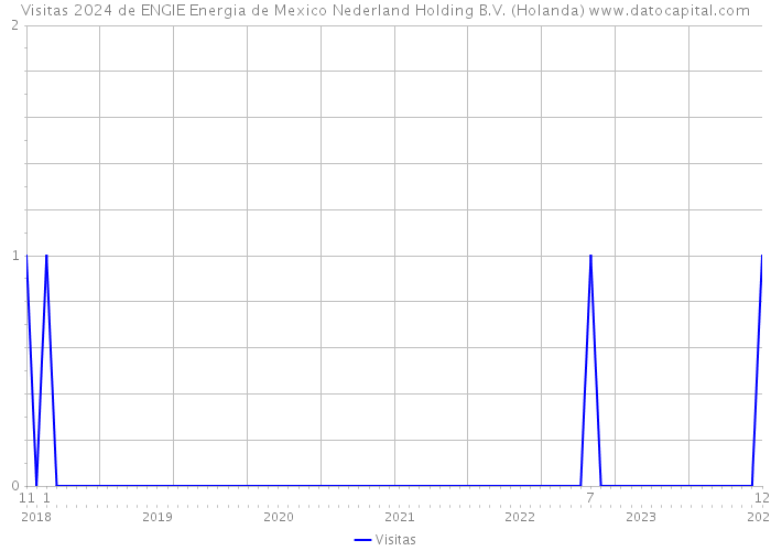 Visitas 2024 de ENGIE Energia de Mexico Nederland Holding B.V. (Holanda) 