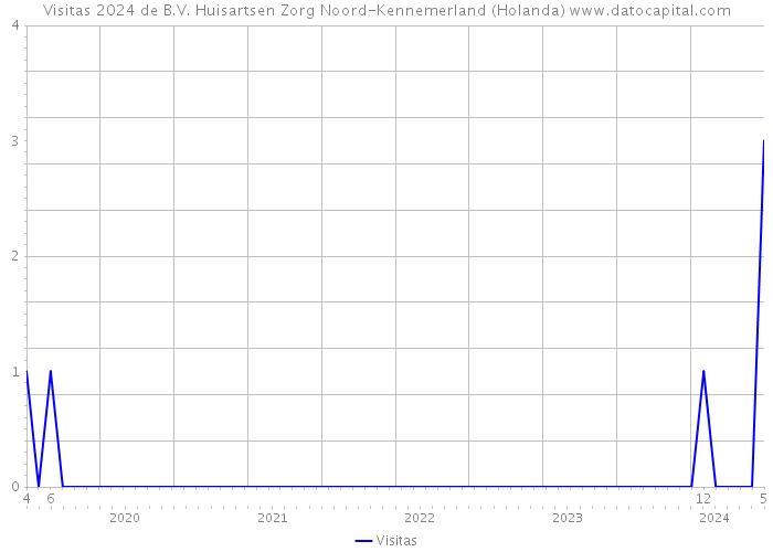 Visitas 2024 de B.V. Huisartsen Zorg Noord-Kennemerland (Holanda) 