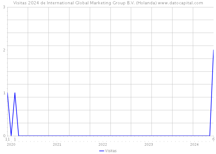 Visitas 2024 de International Global Marketing Group B.V. (Holanda) 