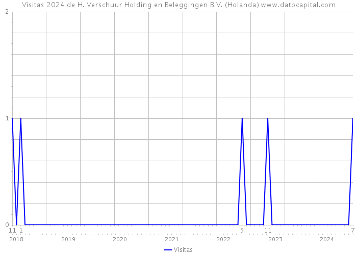 Visitas 2024 de H. Verschuur Holding en Beleggingen B.V. (Holanda) 