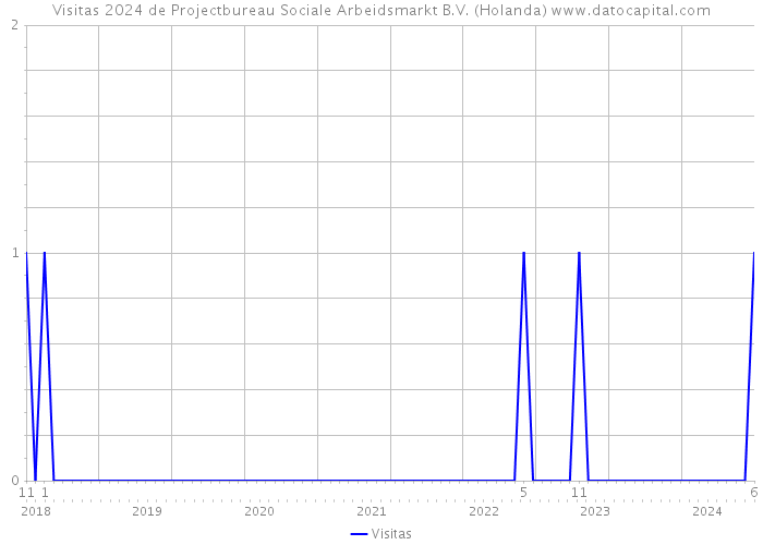 Visitas 2024 de Projectbureau Sociale Arbeidsmarkt B.V. (Holanda) 