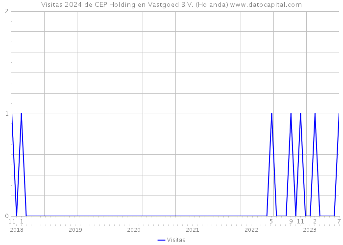 Visitas 2024 de CEP Holding en Vastgoed B.V. (Holanda) 