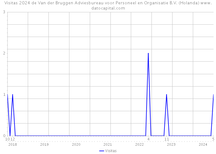 Visitas 2024 de Van der Bruggen Adviesbureau voor Personeel en Organisatie B.V. (Holanda) 