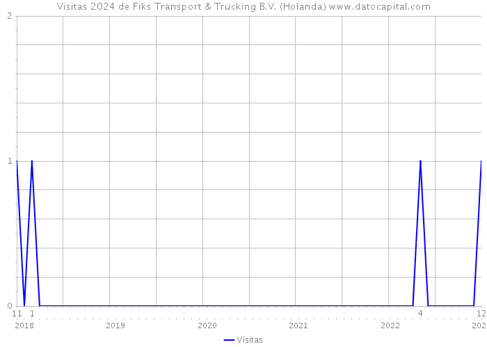 Visitas 2024 de Fiks Transport & Trucking B.V. (Holanda) 