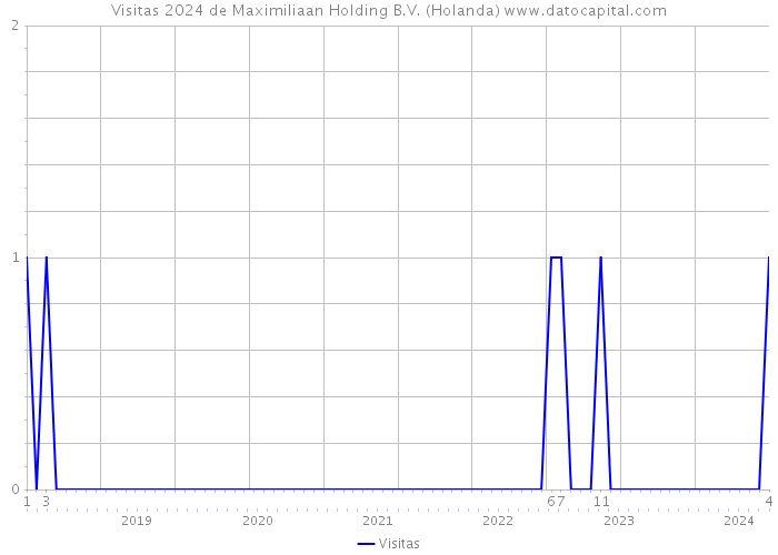 Visitas 2024 de Maximiliaan Holding B.V. (Holanda) 