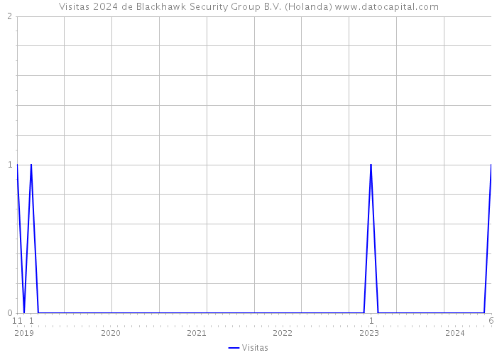 Visitas 2024 de Blackhawk Security Group B.V. (Holanda) 