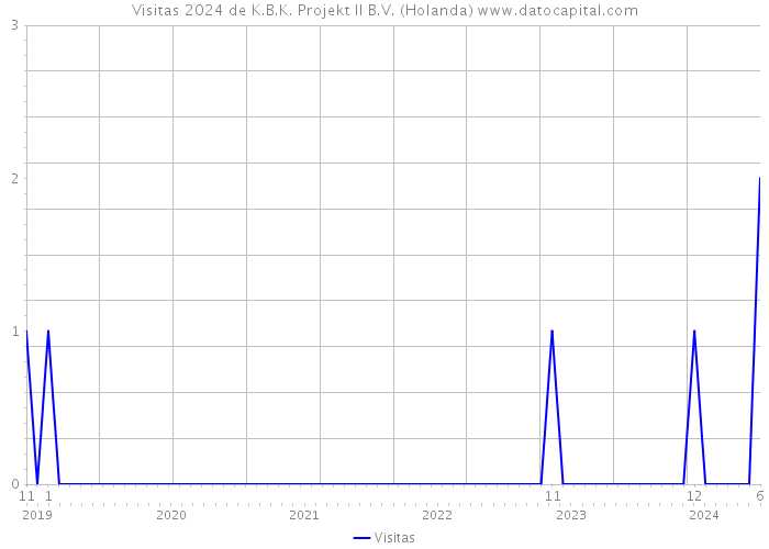 Visitas 2024 de K.B.K. Projekt II B.V. (Holanda) 