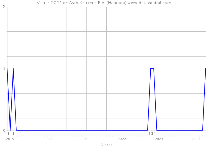 Visitas 2024 de Asto Keukens B.V. (Holanda) 