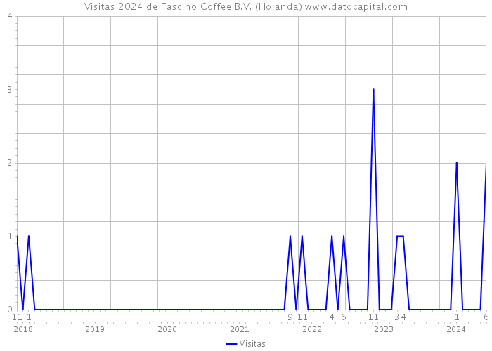 Visitas 2024 de Fascino Coffee B.V. (Holanda) 