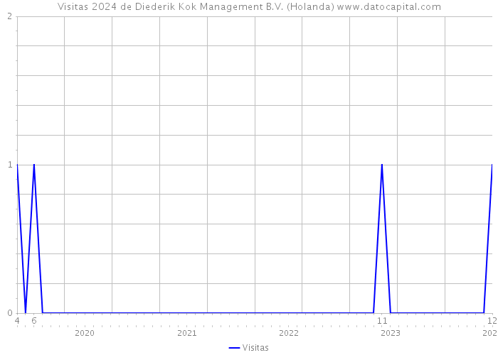 Visitas 2024 de Diederik Kok Management B.V. (Holanda) 