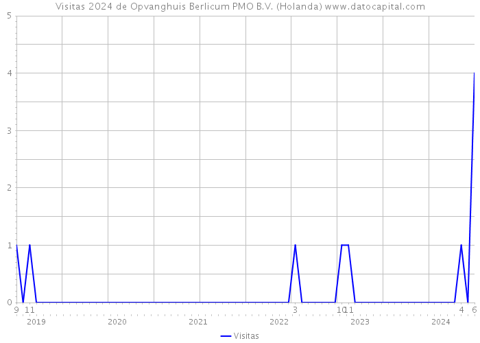 Visitas 2024 de Opvanghuis Berlicum PMO B.V. (Holanda) 