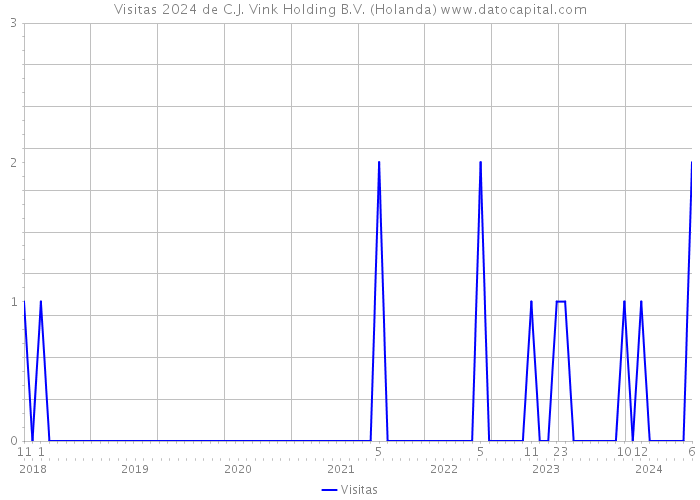 Visitas 2024 de C.J. Vink Holding B.V. (Holanda) 