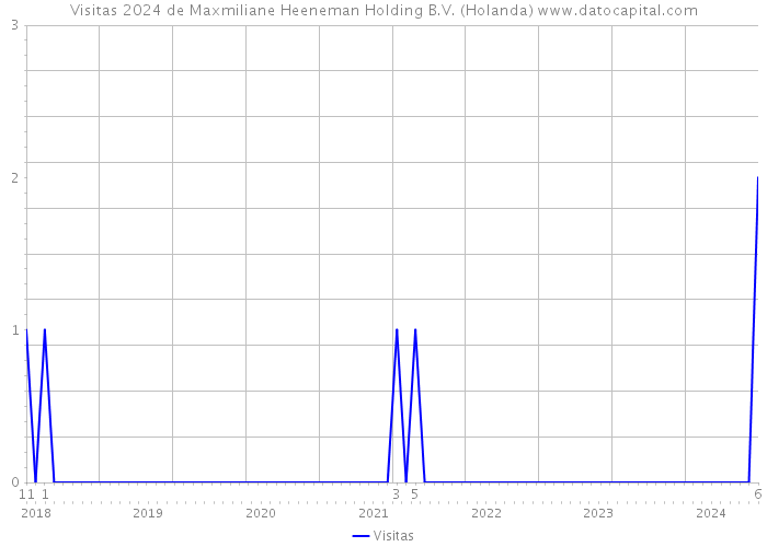 Visitas 2024 de Maxmiliane Heeneman Holding B.V. (Holanda) 