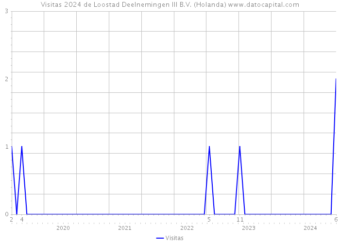 Visitas 2024 de Loostad Deelnemingen III B.V. (Holanda) 