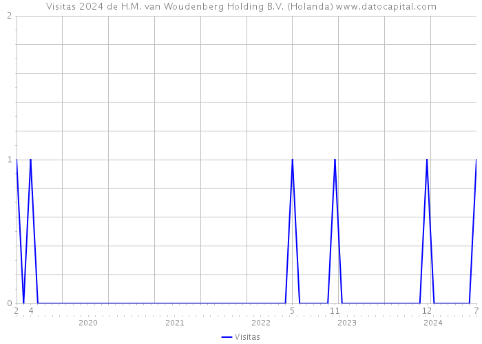 Visitas 2024 de H.M. van Woudenberg Holding B.V. (Holanda) 