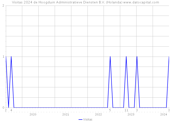 Visitas 2024 de Hoogduin Administratieve Diensten B.V. (Holanda) 