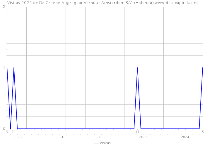 Visitas 2024 de De Groene Aggregaat Verhuur Amsterdam B.V. (Holanda) 