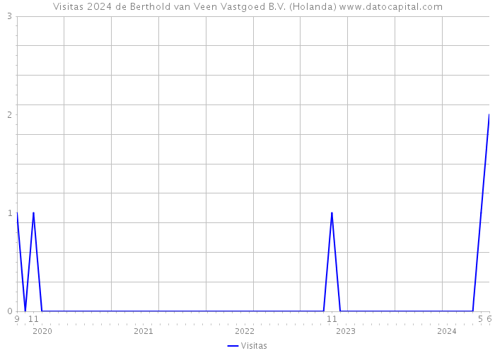 Visitas 2024 de Berthold van Veen Vastgoed B.V. (Holanda) 