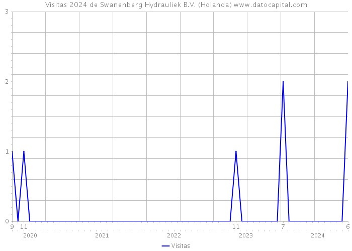 Visitas 2024 de Swanenberg Hydrauliek B.V. (Holanda) 