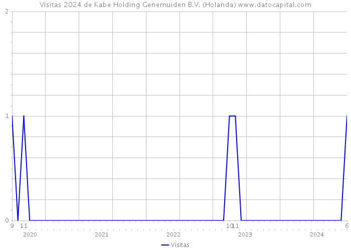 Visitas 2024 de Kabe Holding Genemuiden B.V. (Holanda) 