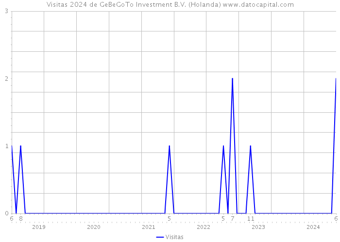 Visitas 2024 de GeBeGoTo Investment B.V. (Holanda) 