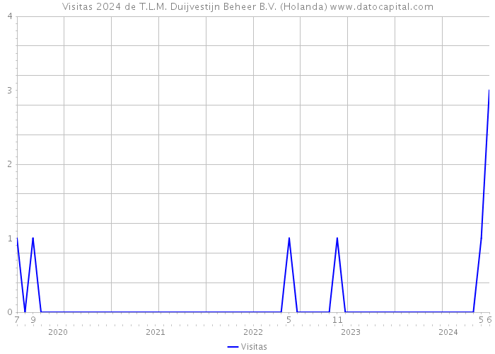 Visitas 2024 de T.L.M. Duijvestijn Beheer B.V. (Holanda) 