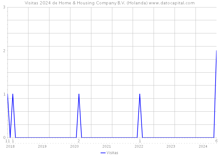 Visitas 2024 de Home & Housing Company B.V. (Holanda) 