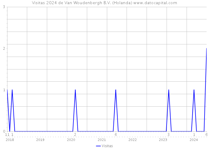 Visitas 2024 de Van Woudenbergh B.V. (Holanda) 