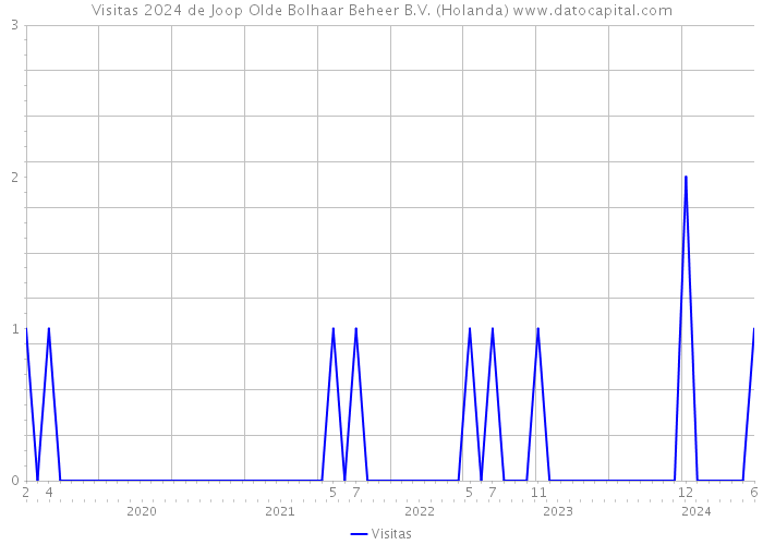 Visitas 2024 de Joop Olde Bolhaar Beheer B.V. (Holanda) 