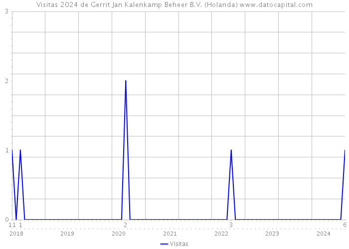 Visitas 2024 de Gerrit Jan Kalenkamp Beheer B.V. (Holanda) 
