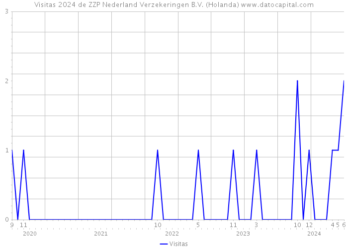 Visitas 2024 de ZZP Nederland Verzekeringen B.V. (Holanda) 