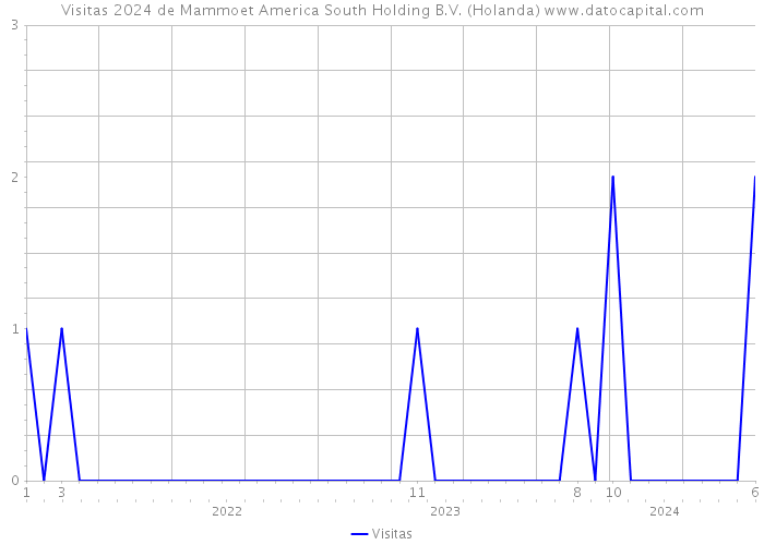Visitas 2024 de Mammoet America South Holding B.V. (Holanda) 