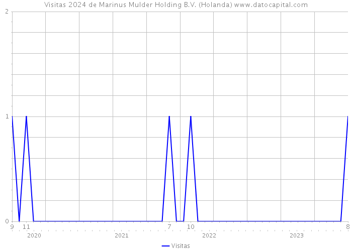 Visitas 2024 de Marinus Mulder Holding B.V. (Holanda) 