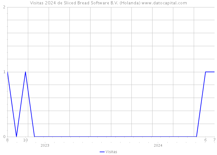 Visitas 2024 de Sliced Bread Software B.V. (Holanda) 