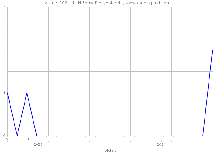 Visitas 2024 de H Bouw B.V. (Holanda) 