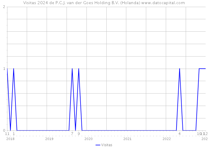 Visitas 2024 de P.C.J. van der Goes Holding B.V. (Holanda) 