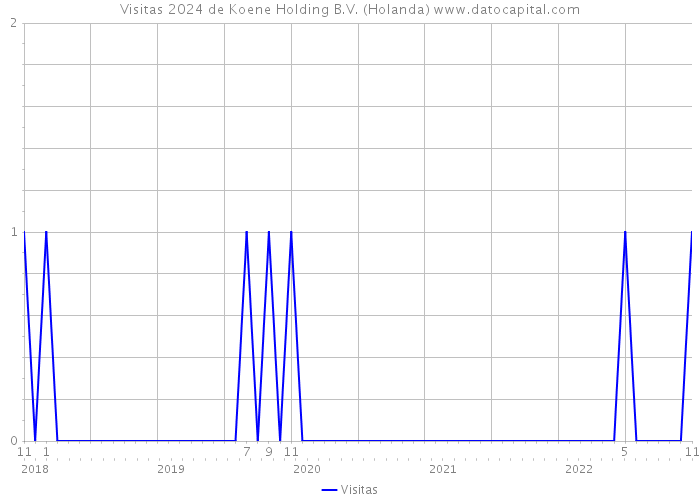 Visitas 2024 de Koene Holding B.V. (Holanda) 