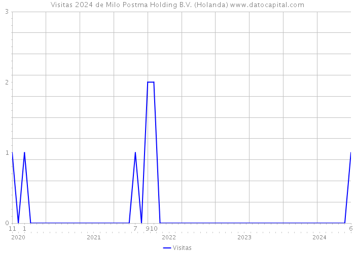 Visitas 2024 de Milo Postma Holding B.V. (Holanda) 