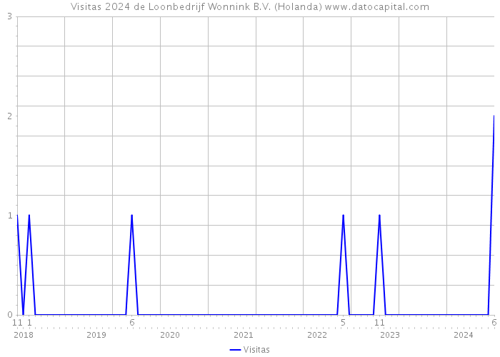 Visitas 2024 de Loonbedrijf Wonnink B.V. (Holanda) 