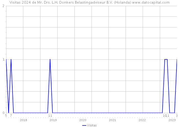Visitas 2024 de Mr. Drs. L.H. Donkers Belastingadviseur B.V. (Holanda) 