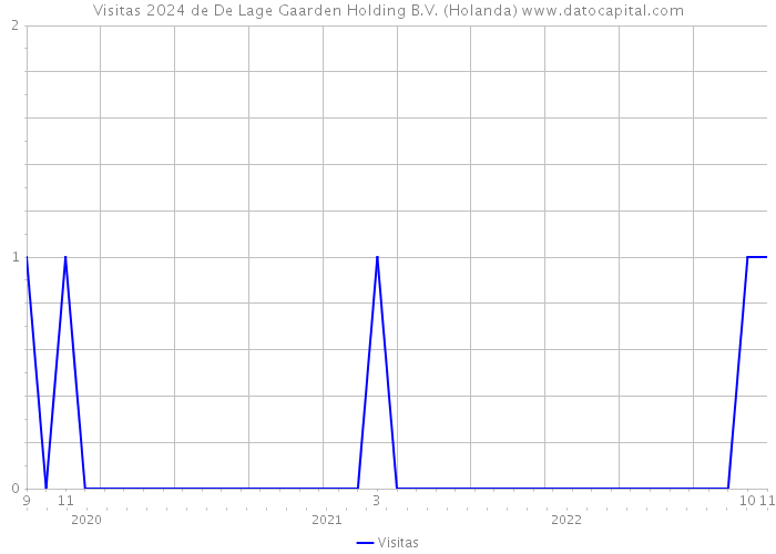Visitas 2024 de De Lage Gaarden Holding B.V. (Holanda) 