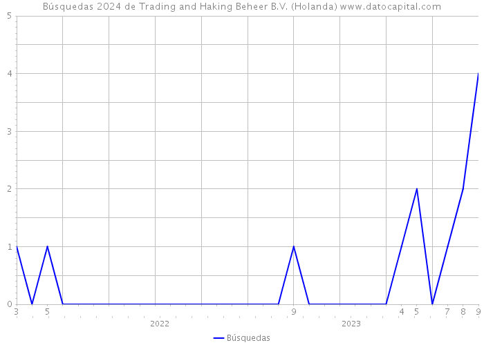 Búsquedas 2024 de Trading and Haking Beheer B.V. (Holanda) 