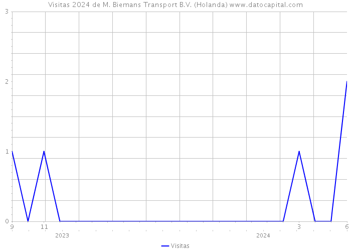 Visitas 2024 de M. Biemans Transport B.V. (Holanda) 