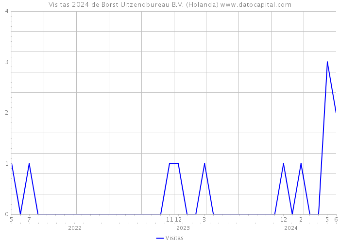 Visitas 2024 de Borst Uitzendbureau B.V. (Holanda) 