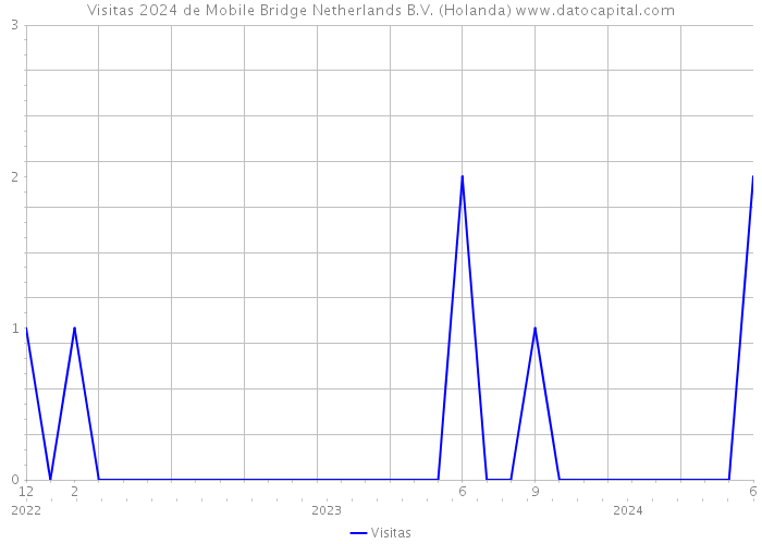 Visitas 2024 de Mobile Bridge Netherlands B.V. (Holanda) 