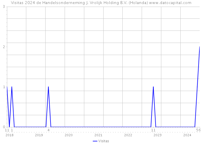 Visitas 2024 de Handelsonderneming J. Vrolijk Holding B.V. (Holanda) 