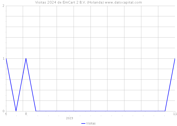 Visitas 2024 de EmCart 2 B.V. (Holanda) 