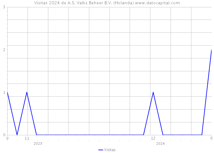 Visitas 2024 de A.S. Valks Beheer B.V. (Holanda) 