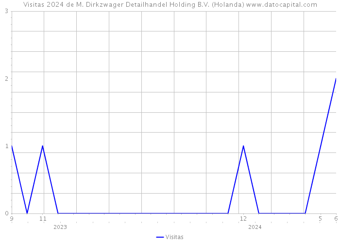Visitas 2024 de M. Dirkzwager Detailhandel Holding B.V. (Holanda) 