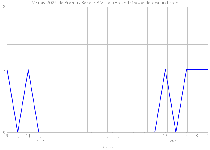 Visitas 2024 de Bronius Beheer B.V. i.o. (Holanda) 